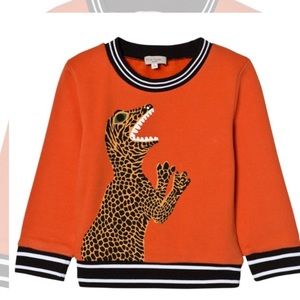 Paul Smith Orange Junior Dino Sweater